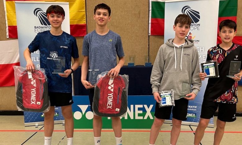 Deutschlands U15-Team dominiert YONEX Refrath-Cup Finals