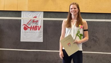 Isabel Lohau in die EdS Alter Teichweg Hall of Fame aufgenommen