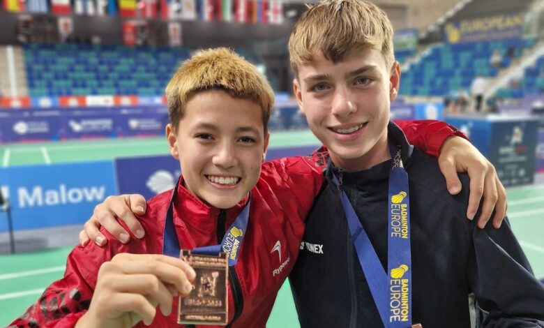 Bronzemedaille für Ernst und Deters bei U15-EM