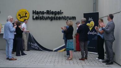 Eröffnung des Hans-Riegel-Leistungszentrums