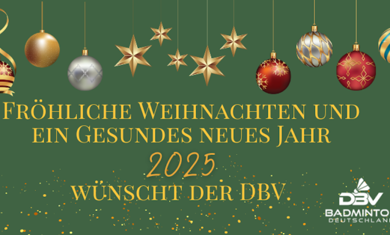 Frohe Weihnachten vom DBV